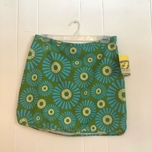 Orage Print Mini Skirt